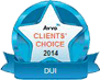 Avvo Clients' Choice 2014 DUI