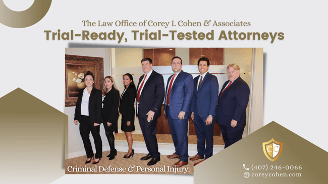The Law Office of Corey I. Cohen & Associates | Trial-Ready, Trial-Tested Attorneys | Criminal Defense & Personal Injury.