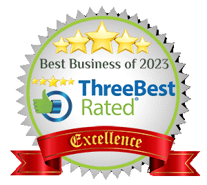Best Business of 2023 threeBest Rated Excellence